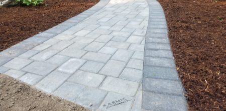 Bow Patio, Walkway and Planting